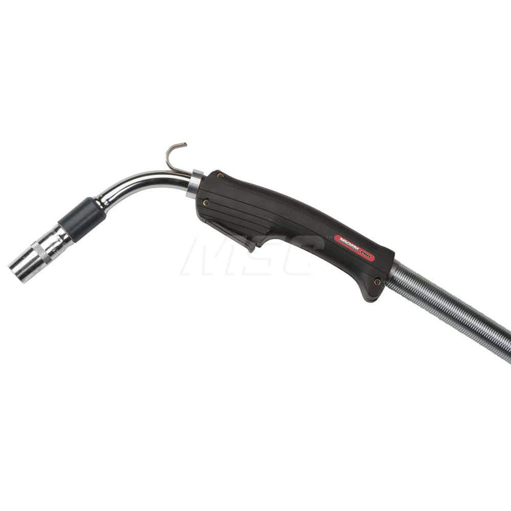 MIG Welding Guns; For Use With: Magnum ™ PRO; Length (Feet): 20 ft. (6.10m); Handle Shape: Curved; Neck Type: Rotatable; Trigger Type: Standard; For Gas Type: CO2; For Wire Type: Flux Core; Solid