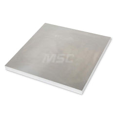 Aluminum Precision Sized Plate: Precision Ground, 8″ Long, 8″ Wide, 3/4″ Thick, Alloy 2024