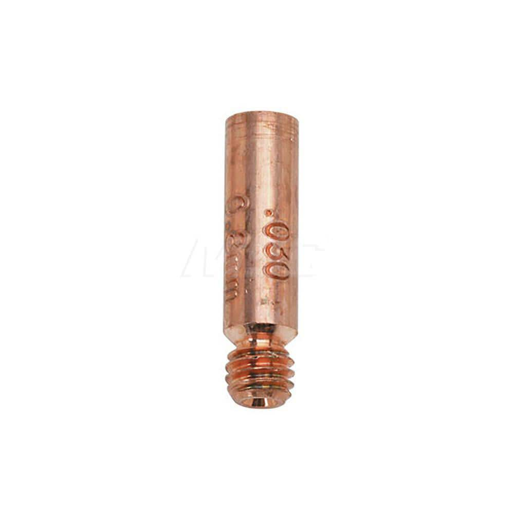 MIG Welder Contact Tip: 0.052″ Min x 0.052″ Max Wire Dia, Threaded Use with Magnum 300 & 400