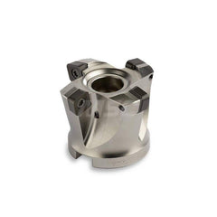 Indexable High-Feed Face Mills; Minimum Cutting Diameter: 2.2500 in; Maximum Cutting Diameter: 3.0000 in; Maximum Depth Of Cut: 0.0590 in; Arbor Hole Diameter (mm): 1.00; Compatible Insert Size Code: SC..120612; Maximum Ramping Angle: 0.8; Series: R220.21