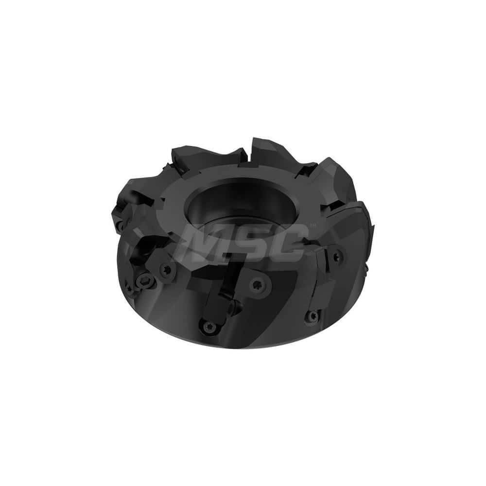 Indexable Chamfer & Angle Face Mills; Minimum Cutting Diameter (mm): 125.00; Maximum Cutting Diameter (mm): 139.30; Maximum Depth of Cut (mm): 12.00; Arbor Hole Diameter (mm): 40.00; Lead Angle: 60; Compatible Insert Size Code: SP..1906Z..R; Cutter Style: