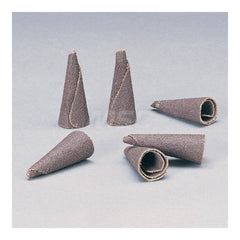 Full Taper Cartridge Rolls; Maximum Roll Diameter: .18; Overall Length (Inch): 1.00; Abrasive Material: Aluminum Oxide; Grade: Medium; Pilot Hole Diameter: .18; Grit: 320; Grit (FEPA): 320; Grit: 320; Overall Length: 1.00