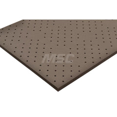 Anti-Fatigue Mat: 60″ Length, 36″ Wide, Nitrile Rubber, Beveled Edge, Standard-Duty Black