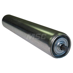 Roller Skids; Roller Material: Steel; Load Capacity: 258; Color: Chrome; Finish: Natural; Compatible Surface Type: Smooth; Roller Length: 30.0000 in; Roller Width: 2.5000; Roller Height: 2.5 in; Roller Diameter: 2.5000; Overall Height: 2.5 in; Overall Len