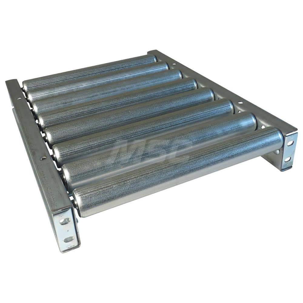 Gravity Conveyors; Conveyor Type: Roller; Component: Straight Conveyor; Telescopic: No; Roller Diameter (Decimal Inch): 1.9000; Overall Width: 25; Wheel Material: Galvanized Steel; Minimum Extended Length: 10.0 ft; Maximum Extended Length: 10.0000; Minimu