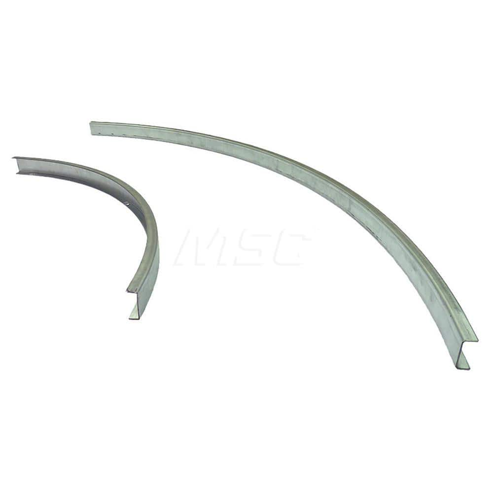 Conveyor Accessories; Type: Fixed Guard; Width (Inch): 1; For Use With: 2-1/2″ and 3-1/2″ Ashland Conveyor channel frames; Overall Height: 2.5000 in; Material: Galvanized Steel; Overall Length (Inch): 58.00; Length: 58.00; Overall Length: 58.00; Accessory