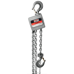 Manual Hoists-Chain, Rope & Strap; Hoist Type: Hand Chain Hoist with Overload Protection; Lift Mechanism: Chain; Work Load Limit: 2 Ton; Pull Capacity: 4400 lb; Maximum Lift Distance: 10 ft; Minimum Headroom: 15.375 in