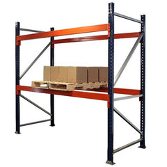 15 Gauge Steel Adjustable Shelving: 96″ Wide, 48″ Deep, 120″ High 2 Shelf, 5,370 lb Shelf Capacity