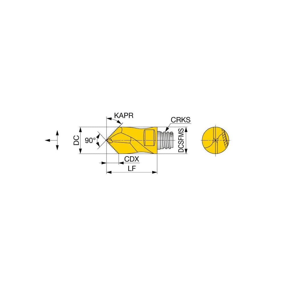 Milling Tip Inserts; Milling Tip Type: Chamfer; Spotting Drill; Tool Material: Carbide; Manufacturer Grade: AH725; Insert Hand: Right Hand; Chipbreaker: None; Series: VDS; Coating Process: PVD; Primary Workpiece Material: Superalloy; Stainless Steel; Cast