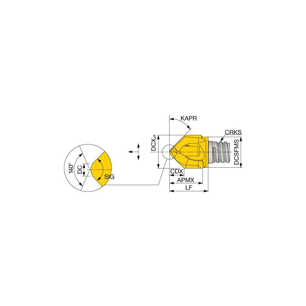 Milling Tip Inserts; Milling Tip Type: Chamfer; Spotting Drill; Tool Material: Carbide; Manufacturer Grade: AH715; Insert Hand: Right Hand; Chipbreaker: None; Series: VCP; Coating Process: PVD; Primary Workpiece Material: Steel; Primary Workpiece Material