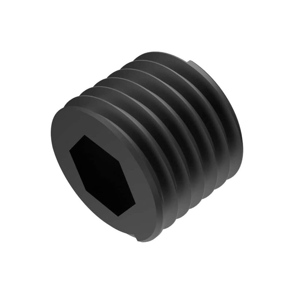 Coolant Plug Screw for Indexables: Hex Drive, M16 x 1.0 Thread