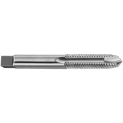 Spiral Point Tap: Metric, 2 Flutes, Plug, 3B, High Speed Steel, Chrome Finish 1″ Thread Length, 2.5″ OAL, Right Hand, D3