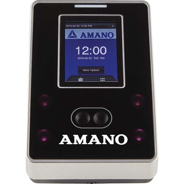 Amano - Time Clocks & Time Recorders Punch Style: Biometric Power Source: 100 to 240 V @ 50 to 60 Hz - A1 Tooling