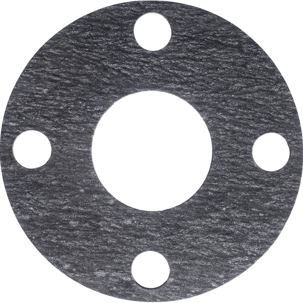 USA Sealing - Flange Gasketing; Nominal Pipe Size: 1-1/2 (Inch); Inside Diameter (Inch): 1-7/8 ; Thickness: 1/8 (Inch); Outside Diameter (Inch): 5 ; Material: Aramid with EPDM Binder ; Color: Dark Gray - Exact Industrial Supply