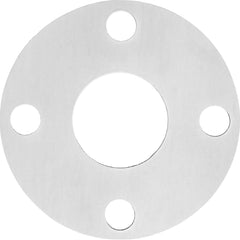 USA Sealing - Flange Gasketing; Nominal Pipe Size: 1-1/2 (Inch); Inside Diameter (Inch): 2 ; Thickness: 1/8 (Inch); Outside Diameter (Inch): 6-1/8 ; Material: Aramid with SBR Binder ; Color: White - Exact Industrial Supply