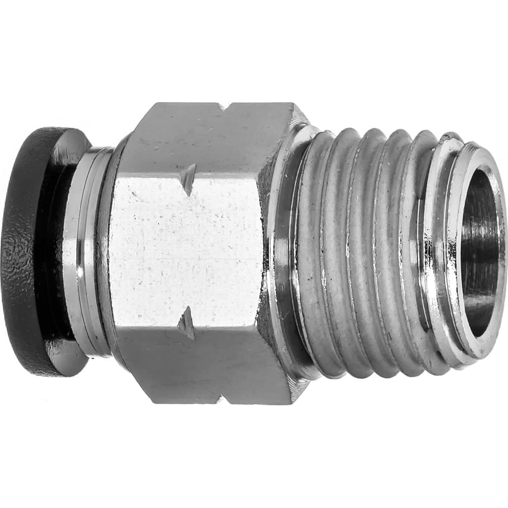 Push-To-Connect Tube Fitting: Male Straight, 5/16″ OD Nylon, 350 psi