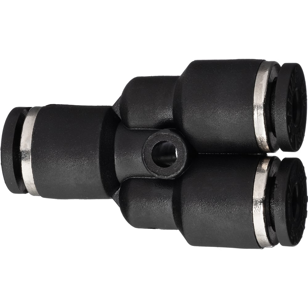 Push-To-Connect Tube Fitting: Union, 1/8″ OD Nylon, 350 psi