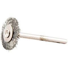 Norton - 3/4" OD, Crimped Carbon Wheel Brush - A1 Tooling