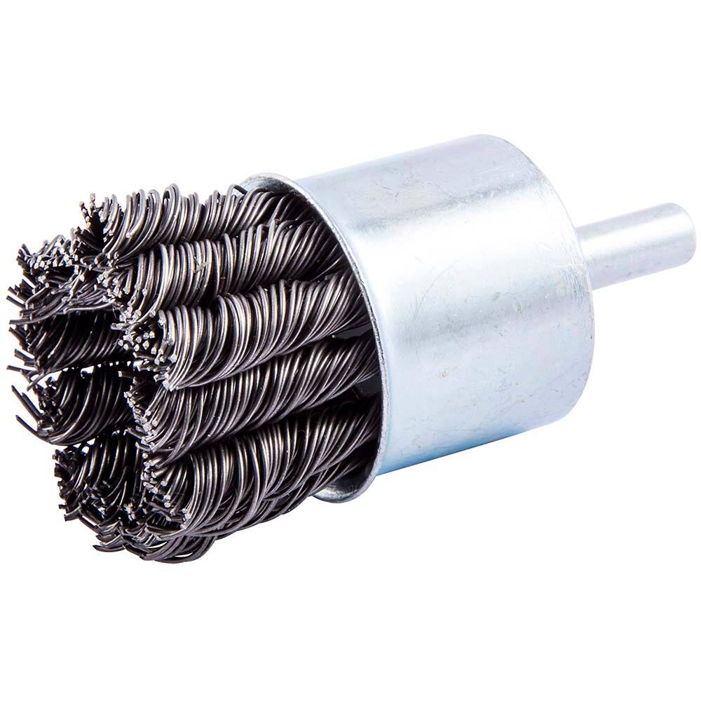 Norton - End Brushes Brush Diameter (Inch): 1 Fill Material: Carbon Steel - A1 Tooling