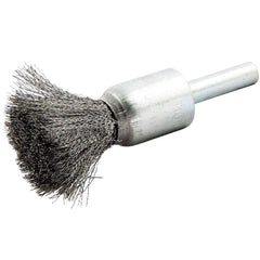 Norton - End Brushes Brush Diameter (Inch): 1/2 Fill Material: Carbon Steel - A1 Tooling