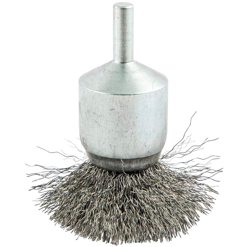 Norton - End Brushes Brush Diameter (Inch): 2 Fill Material: Carbon Steel - A1 Tooling