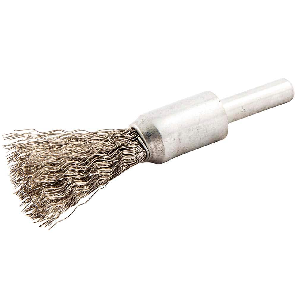 Norton - End Brushes Brush Diameter (Inch): 1/2 Fill Material: Stainless Steel - A1 Tooling