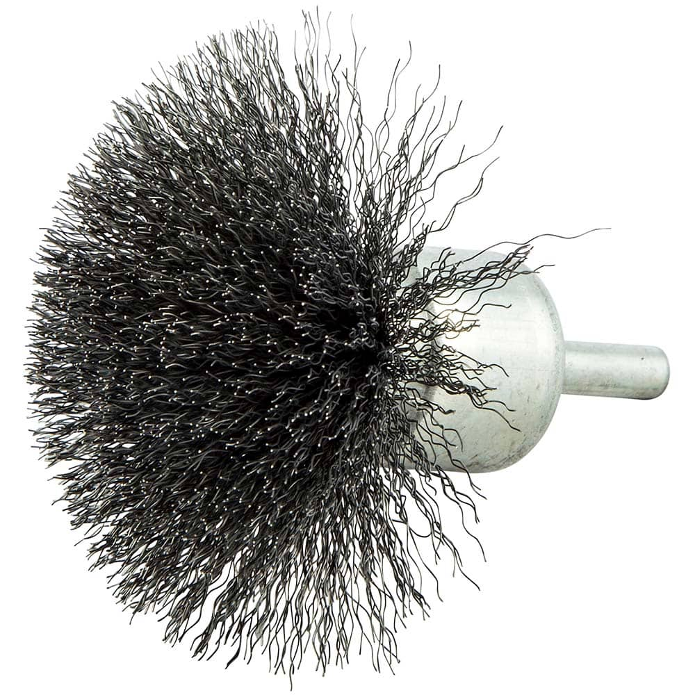 Norton - End Brushes Brush Diameter (Inch): 3 Fill Material: Carbon Steel - A1 Tooling