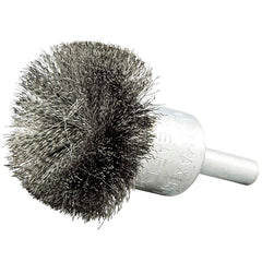 Norton - End Brushes Brush Diameter (Inch): 1-1/2 Fill Material: Carbon Steel - A1 Tooling