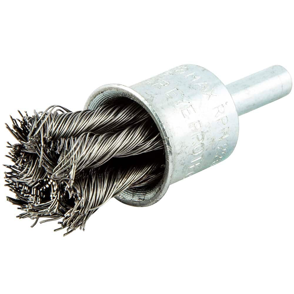 Norton - End Brushes Brush Diameter (Inch): 3/4 Fill Material: Carbon Steel - A1 Tooling