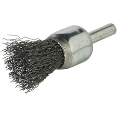 Norton - End Brushes Brush Diameter (Inch): 3/4 Fill Material: Carbon Steel - A1 Tooling