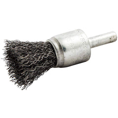 Norton - End Brushes Brush Diameter (Inch): 3/4 Fill Material: Carbon Steel - A1 Tooling