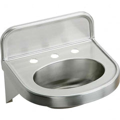 ELKAY - Stainless Steel Sinks Type: Lavatory Sink-Wall Hung Outside Length: 18 (Inch) - A1 Tooling