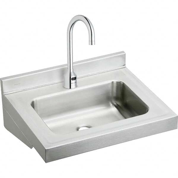 ELKAY - Stainless Steel Sinks Type: Lavatory Sink-Wall Hung Outside Length: 22 (Inch) - A1 Tooling