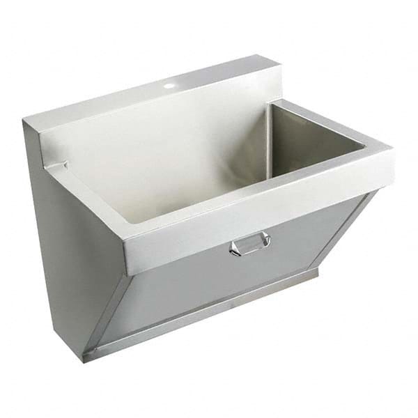 ELKAY - Stainless Steel Sinks Type: Hand Sink Wall Mount w/Electronic Faucet Outside Length: 25 (Inch) - A1 Tooling