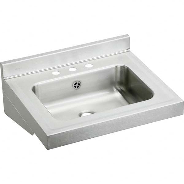 ELKAY - Stainless Steel Sinks Type: Lavatory Sink-Wall Hung Outside Length: 22 (Inch) - A1 Tooling