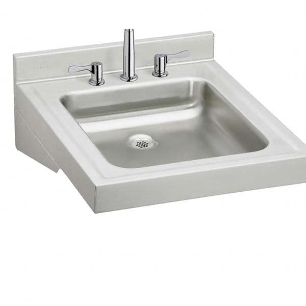 ELKAY - Stainless Steel Sinks Type: Lavatory Sink-Wall Hung Outside Length: 19 (Inch) - A1 Tooling