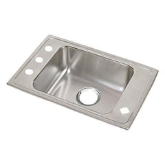 ELKAY - Stainless Steel Sinks Type: Drop In Sink Outside Length: 25 (Inch) - A1 Tooling