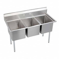 ELKAY - Stainless Steel Sinks Type: Scullery Sink Outside Length: 57 (Inch) - A1 Tooling