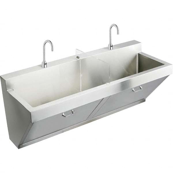 ELKAY - Stainless Steel Sinks Type: Surgeon's Scrub Sink Outside Length: 60 (Inch) - A1 Tooling