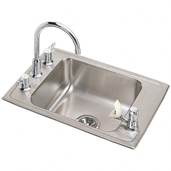 ELKAY - Stainless Steel Sinks Type: Drop In Sink Outside Length: 25 (Inch) - A1 Tooling