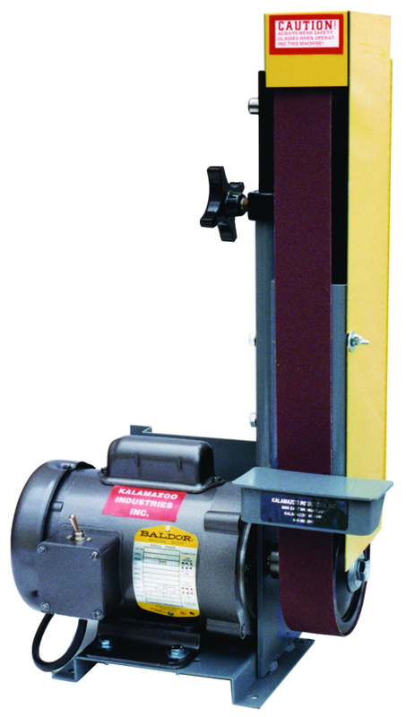 Belt Sander-with Motor - #2FSM; 2 x 48'' Belt; 1/2HP; 1PH Motor - A1 Tooling