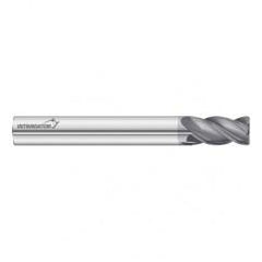 16mm Dia. x 89mm Overall Length 4-Flute 1mm C/R Solid Carbide SE End Mill-Round Shank-Center Cut-FC18 - A1 Tooling