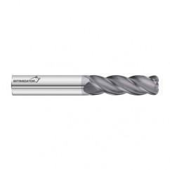 5/8 Dia. x 5 Overall Length 4-Flute .060 C/R Solid Carbide SE End Mill-Round Shank-Center Cut-FC18 - A1 Tooling