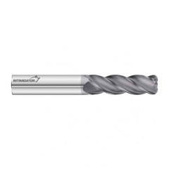 5/8 Dia. x 5 Overall Length 4-Flute .060 C/R Solid Carbide SE End Mill-Round Shank-Center Cut-FC18 - A1 Tooling