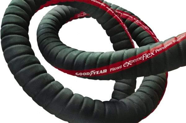 Continental ContiTech - 3" ID x 3-1/2" OD, 100' OAL, Pex Petroleum Transfer Hose - 200 Max Working psi, -40 to 200°F, 3" Bend Radius, Black - A1 Tooling