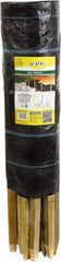 Tenax - 100' Long" x 24" High Silt Fence - Black Woven Polypropylene, For Erosion Control - A1 Tooling