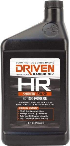 Joe Gibbs Driven Racing Oil - 1 Quart Synthetic Engine Oil - Grade 15W-30 - A1 Tooling