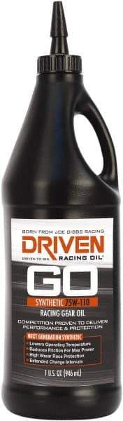 Joe Gibbs Driven Racing Oil - Bottle, Synthetic Gear Oil - ISO 100 - A1 Tooling