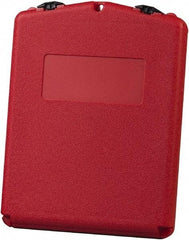 Justrite - 1 Piece Red Document Holders-Certificate/Document - 14-1/2" High x 11" Wide - A1 Tooling