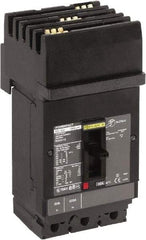 Square D - 15 Amp, 600 VAC, 3 Pole, Plug In Molded Case Circuit Breaker - Thermal Magnetic Trip, Multiple Breaking Capacity Ratings, 14-3/0 AWG - A1 Tooling